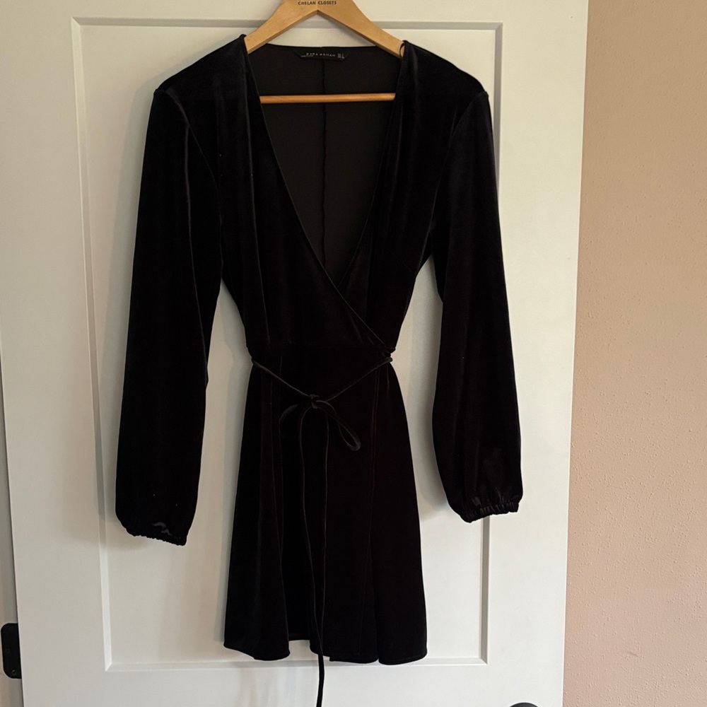 Zara Woman Black Dress